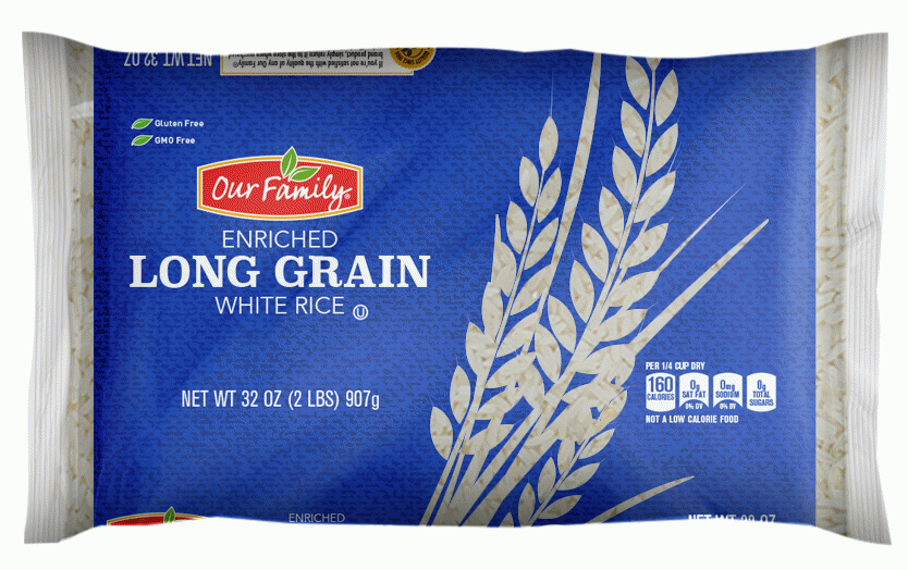 Our Family  long grain white rice Full-Size Picture